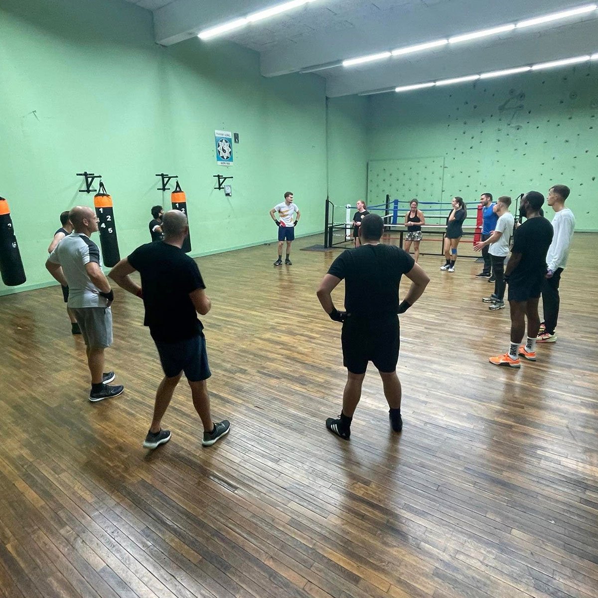 Les membres de l’AS Boxing La Souterraine réunis au club